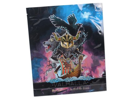 black leaf mylar schnellverschlussbeutel valhalla 392321 12