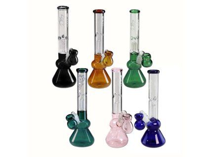 Black Leaf Fly Ice Bong 4-Arm Percolator