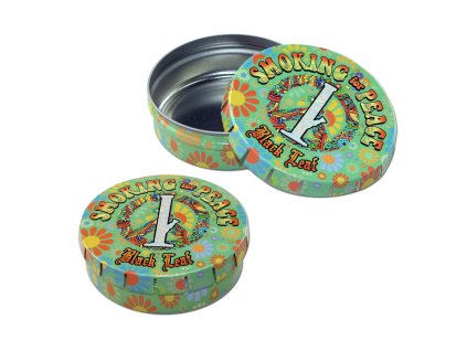 ClickClack Box Black Leaf Smoking for Peace
