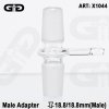 GG Socket Male Adapter - SG:18.8mm to SG:18.8mm Use For Oil Nail & Dome