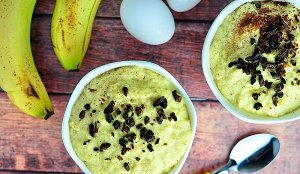 Budyń proteinowy z jajkami