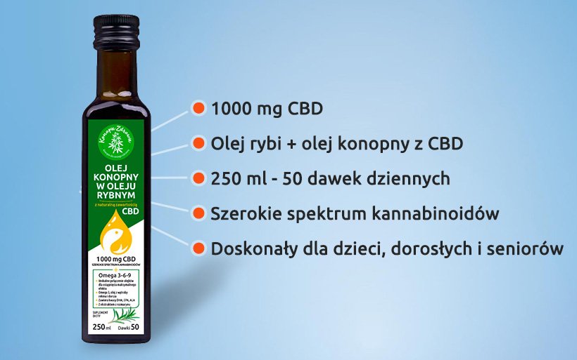 To najskuteczniejszy olej CBD! Dobry dla wszystkich pokoleń