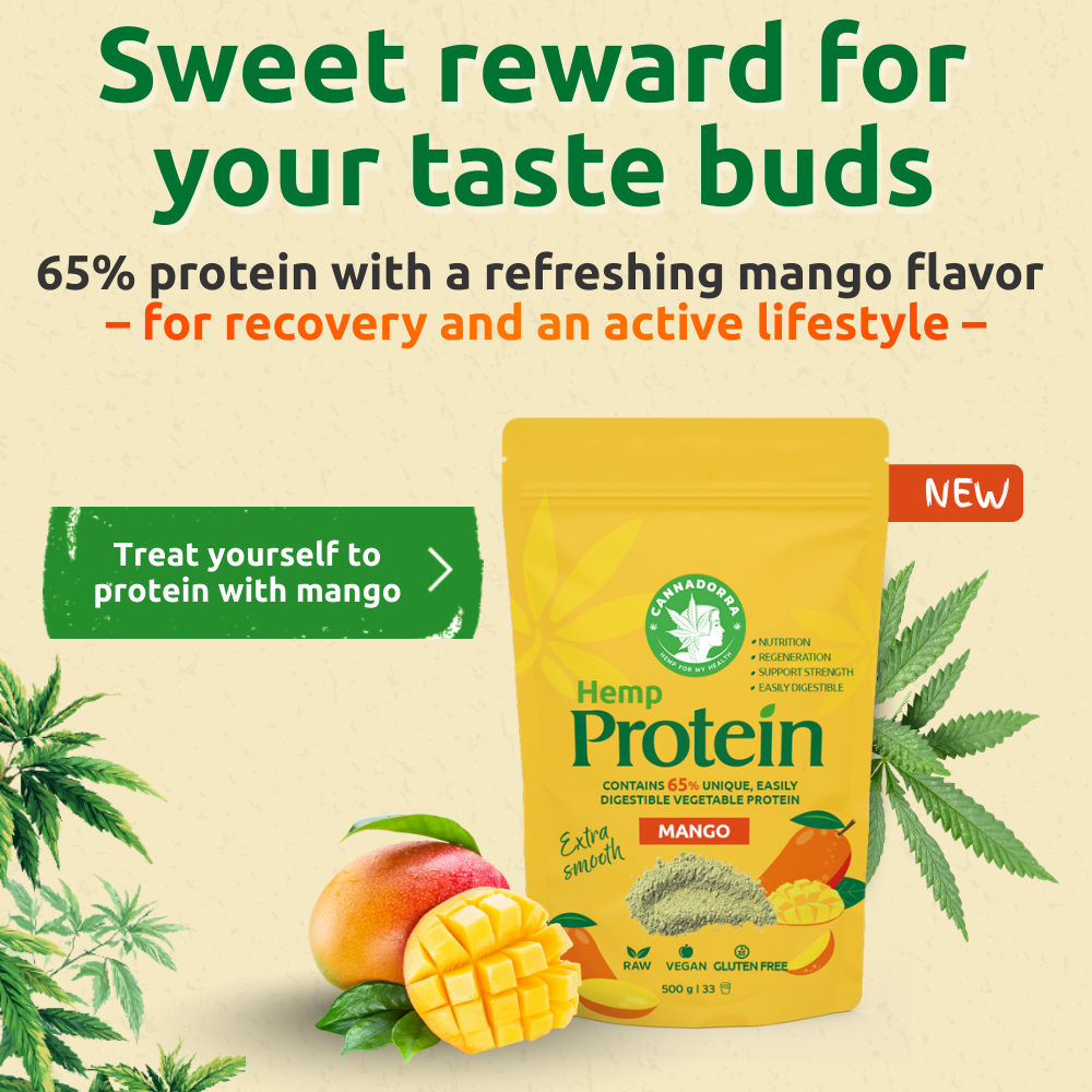 New: Hemp Protein with Mango