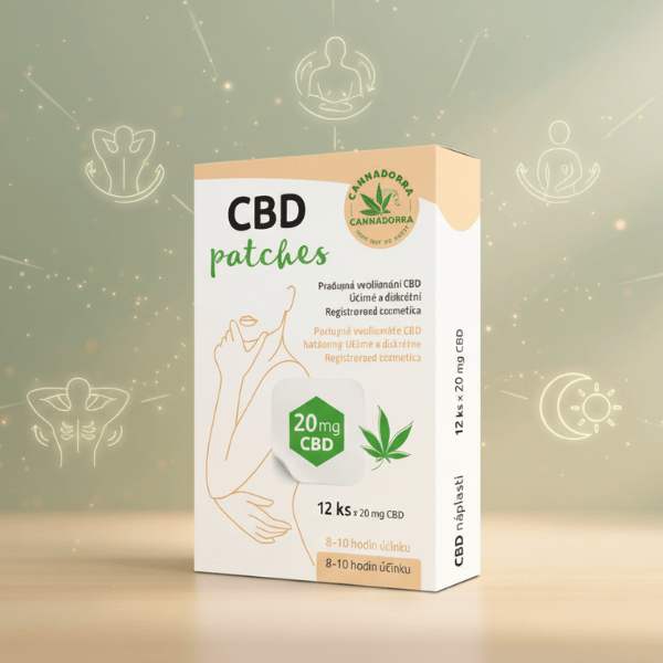 لصقات مسكنات الألم CBD