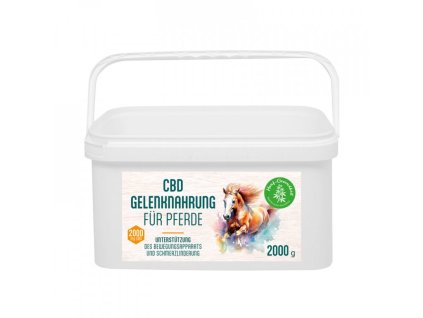 Aliment pour les articulations pour chevaux au CBD, 2000 g