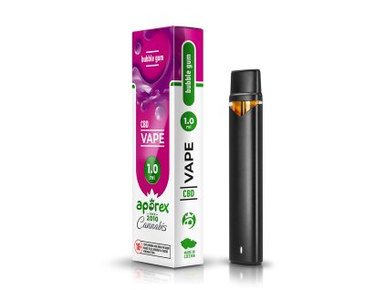 587 cbd vape pen bubble gum 1 ml