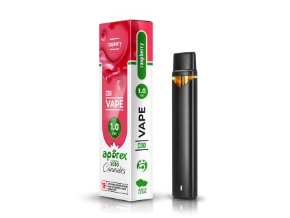602 aporex vape v1 cbd box raspberry