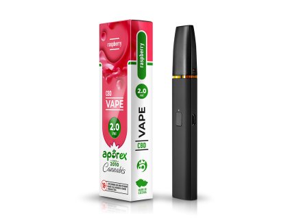626 aporex vape v2 cbd box raspberry
