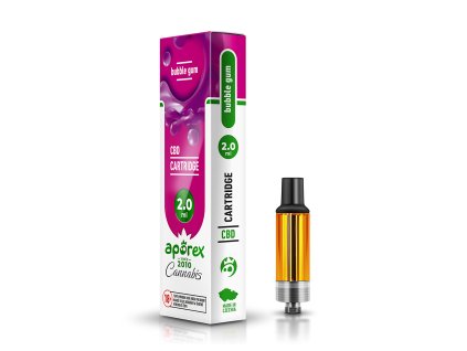 638 aporex cartridge c2 cbd box bubblegum