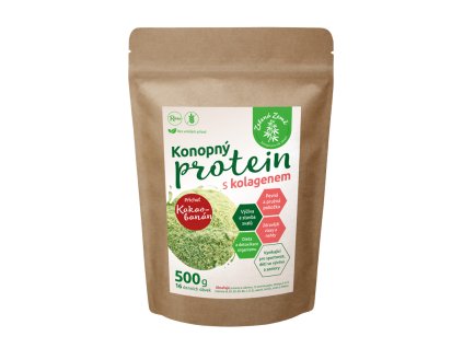 Białko Konopne z Kolagenem na Wsparcie Skóry & Mięśni 500g