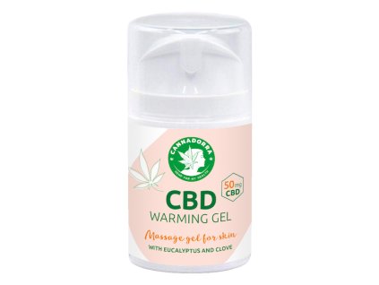 Gel de efecto calor con CBD 50 g