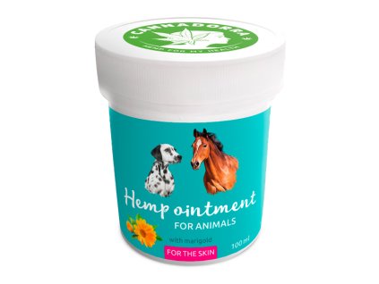 Unguento alla canapa per la pelle degli animali, 100 ml