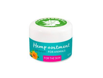 Unguent cu cânepă pentru pielea animalelor, 12 ml