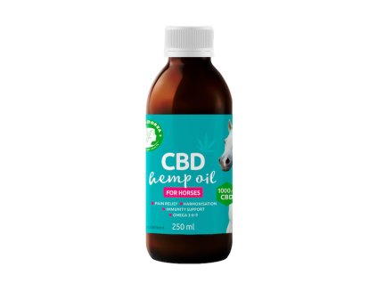 CBD масло за коне 1000 mg, 250 ml