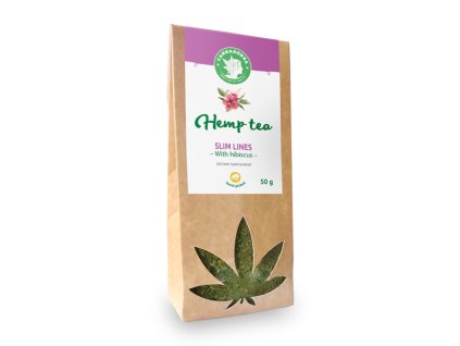 Konopny caj mockup hibisus