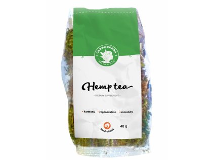 Hemp tea with - fine fraction, 40g
