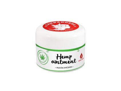 Hemp ointment with chili for muscles and joints, 12ml