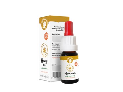 Olejek konopny CBD z rozmarynem – serum regenerujące