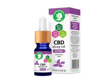 Gouttes CBD sommeil EXTRA 10 ml