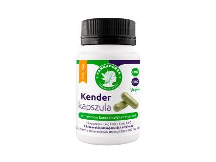 Kender kapszula (CBD + CBG ) - 60 db