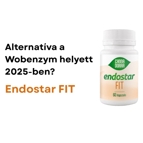 Alternatíva a Wobenzym helyett 2025-ben? Próbálja ki az Endostar FIT-et