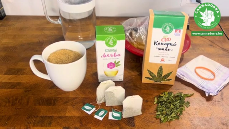 Recept: Házi készítésű kender kombucha