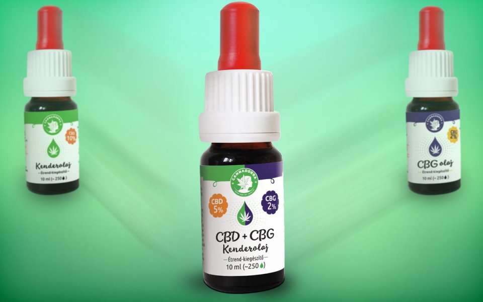 CBD + CBG kombináció - mik a hatásai és mikor érdemes választani?
