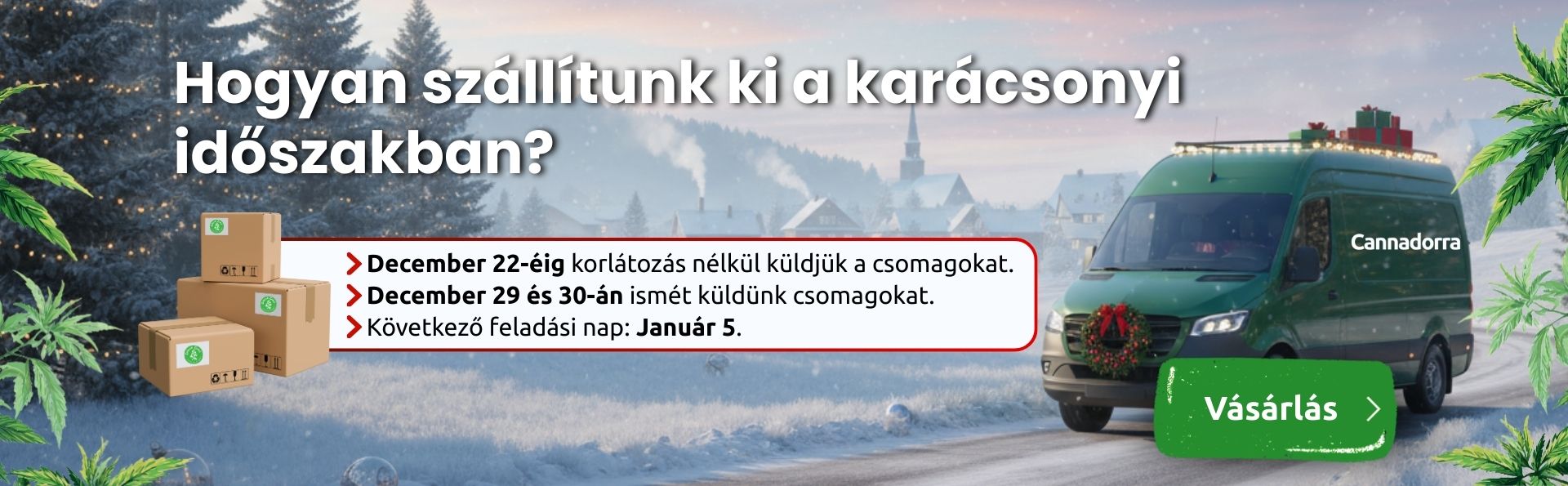 Karácsonyi szállítás
