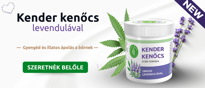 Kender kenőcs levendulával