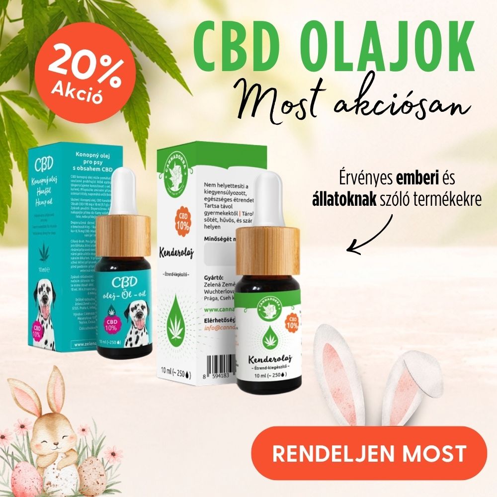 CBD olajok Most Akciósan