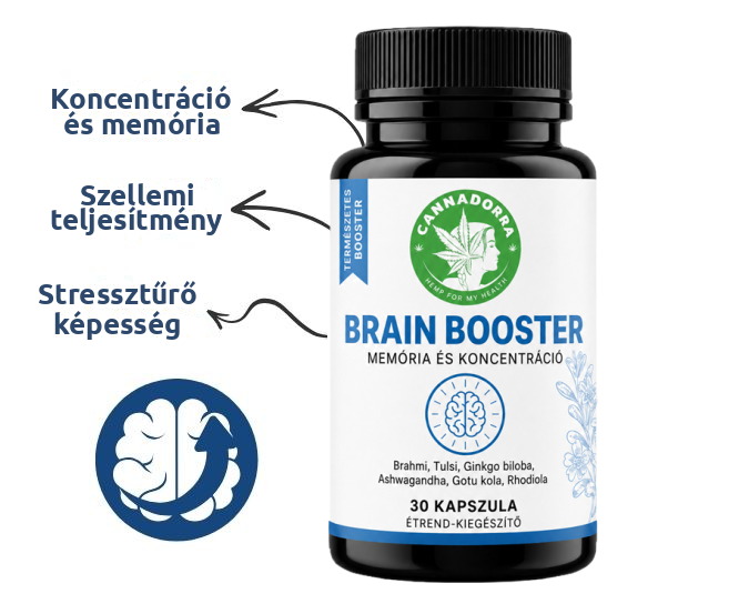 Brain Booster kapszula, 30 db