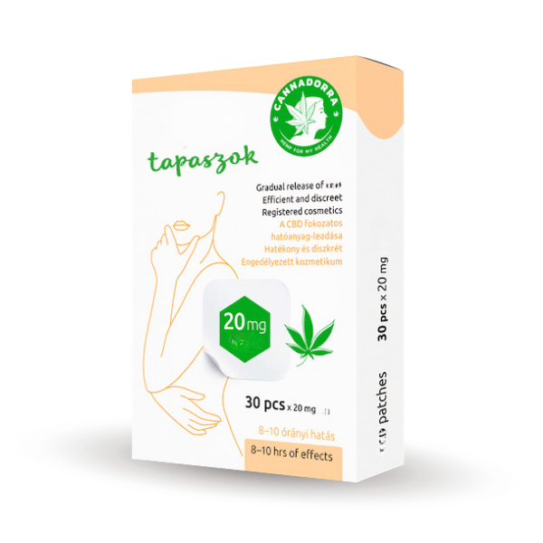 gyógynövényes tapaszok 30 db