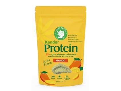 Kenderfehérje_EXTRA_finom_mangóval