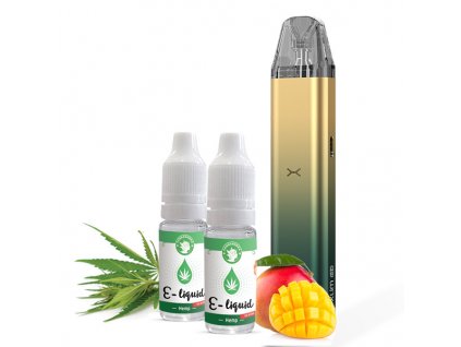 CBD vaporizáló csomag ( Vaporizáló toll + 2db liquid)