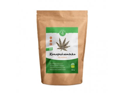 Konopné semínko neloupané BIO 150 g  - Zelená Země