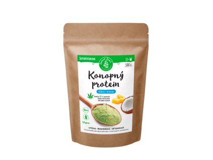 Konopny protein CZ Kokos ananas 500