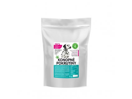 Konopné pokrutiny 1 kg