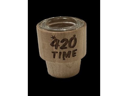 KÝBLOVRŠEK "420 TIME" GLASSY