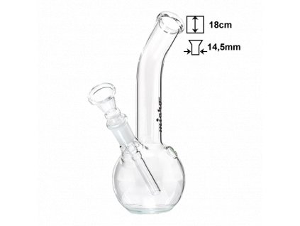 GLASS BONG MICRO NECK OF THE INDOR | 18 CM