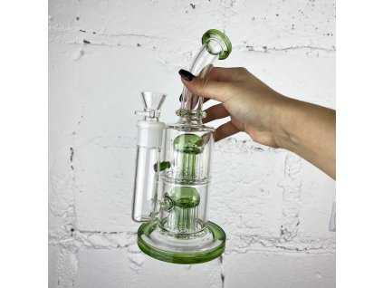 GLASS BONG SIT ON MUSHROOM 28 CM