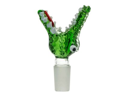 glass bowl crocodile