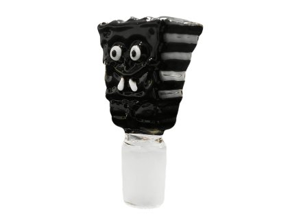 glass bowl sponge black