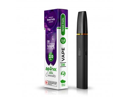 Aporex VAPE V2 CBD box forest fruits