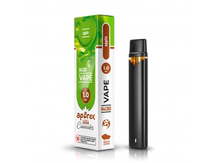 Aporex VAPE V1 H4CBD box apple