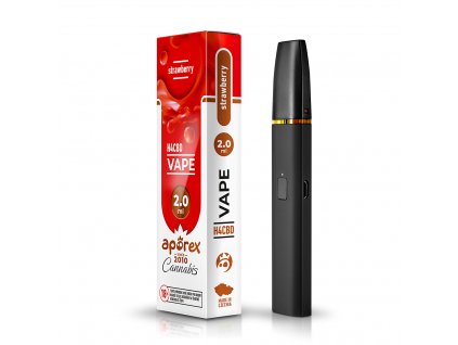 Aporex VAPE V2 H4CBD box strawberry