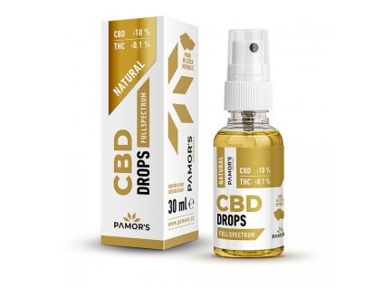 58 cbd drops spray pamors natural