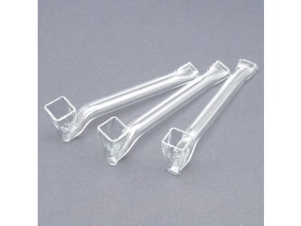 Glaspfeife Simax Bhang – Glas One-Hitter  Premium One-Hitter aus Borosilikatglas