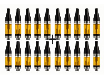 THC-X CARTRIDGE 2ml 10+10  výhodné balení 10+10 zdarma, sběratelský produkt