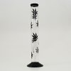 Skleněný bong Simax Multi Leaf 42 cm  Barevný potisk konopných listů, vysoký objem