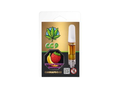 CC9 cartridge 1 ml – Strawberry Banana